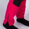 Pantalon polar Rapel Outdoor de dama, rosu-negru