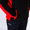 Jacheta polar Rapel Outdoor de barbati, negru-roșu